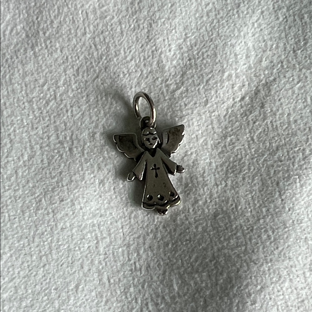James Avery adorned angel charm retired
